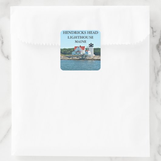 Hendricks Head Lighthouse, Maine Stickers (Tasche)