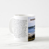 Hendricks Head Lighthouse, Maine Tasse (Vorderseite Links)