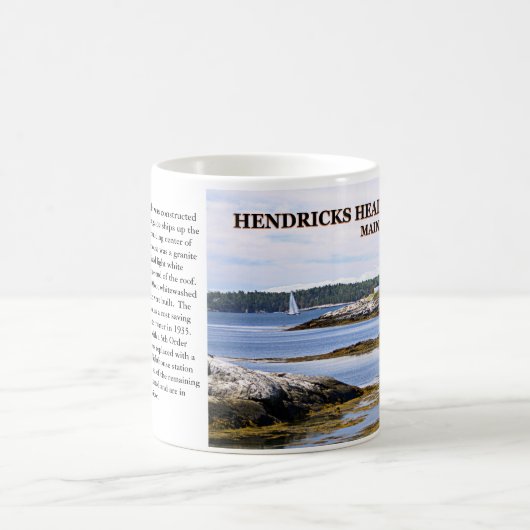 Hendricks Head Lighthouse, Maine Tasse (Mittel)