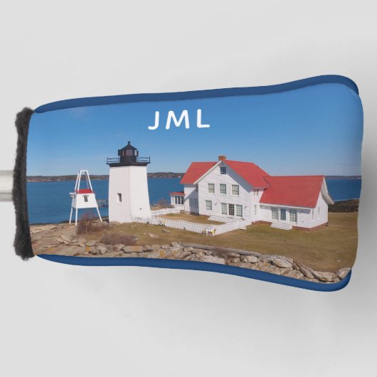Hendricks Head Maine Lighthouse Golf Headcover (Vorderseite)