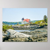 Hendricks Head Maine Lighthouse Poster (Vorne)