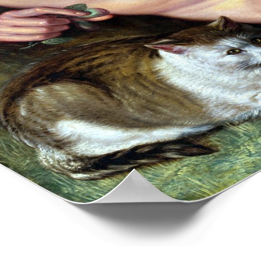 Hendrik Goltzius Der Fall des Menschen Poster (Ecke)