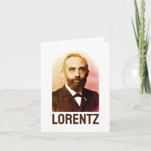Hendrik Lorentz (Vorderseite)