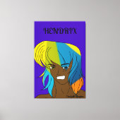 HENDRIX LEINWANDDRUCK (Vorderseite)
