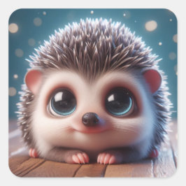 ‚Hendrix‘ Quadratischer Aufkleber