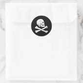 Henery Every-White Runder Aufkleber (Tasche)