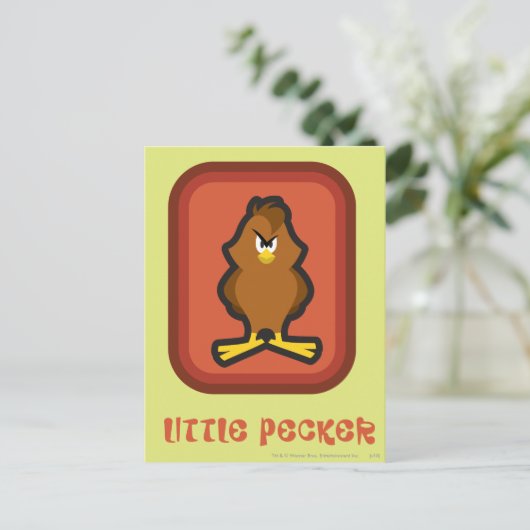 Henery Hawk Little Pecker Postkarte (Stehend Vorderseite)