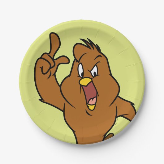 Henery Hawk Schreit Pappteller (Vorderseite)