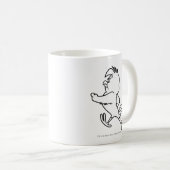 Henery Hawk Walking Kaffeetasse (VorderseiteRechts)