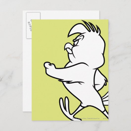 Henery Hawk Walking Postkarte (Vorne/Hinten)