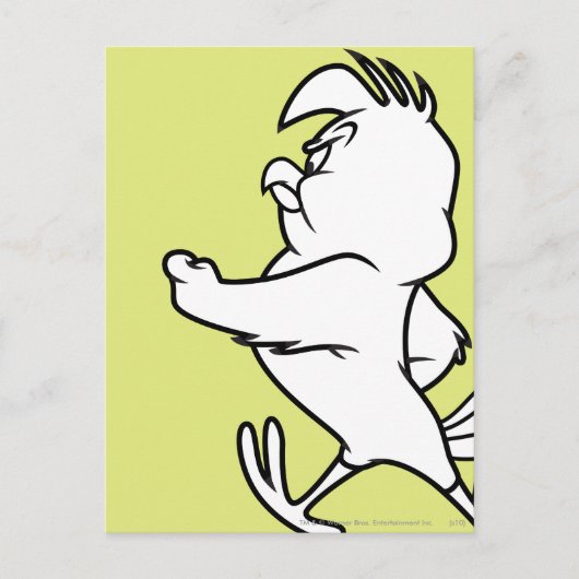 Henery Hawk Walking Postkarte (Vorderseite)