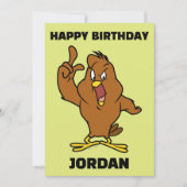 Henery Hawk Yelling Karte (Vorderseite)