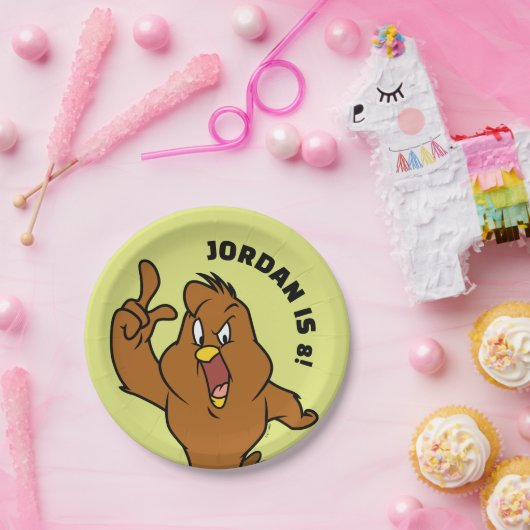 Henery Hawk Yelling Pappteller (Party)