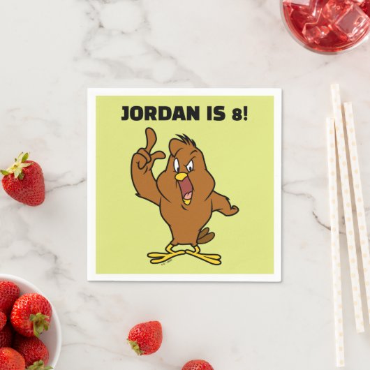 Henery Hawk Yelling Serviette (Beispiel)