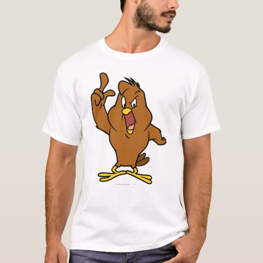 Henery Hawk Yelling T-Shirt (Vorderseite)