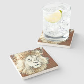 Hengst Steinuntersetzer (Seitenansicht)