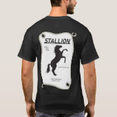 Hengst T-Shirt (Rückseite)