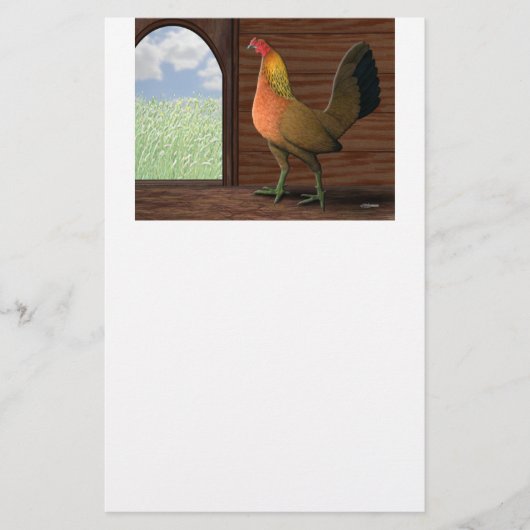 Henhouse View Briefpapier (Vorderseite)