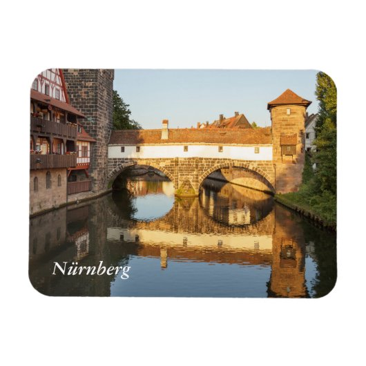 Henkersteg in Nürnberg Magnet (Horizontal)