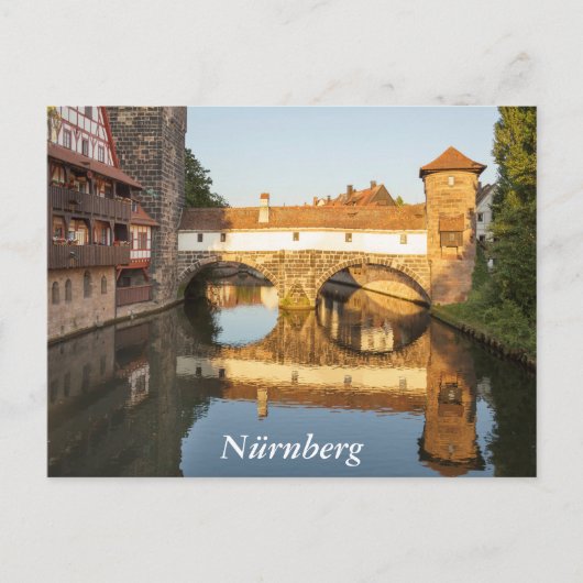 Henkersteg in Nürnberg Postkarte (Vorderseite)