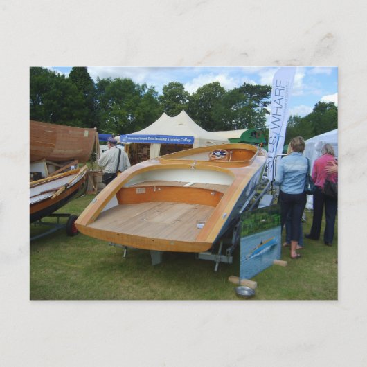 Henley an der Themse, Motorboot Postkarte (Vorderseite)