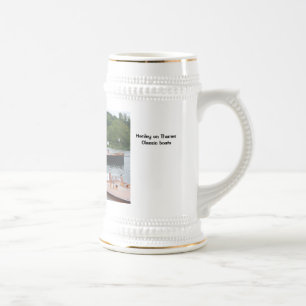 Henley auf Themse-Klassikerbooten Bierglas
