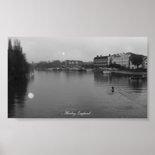 Henley, England Poster (Vorne)