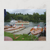 Henley on Thames, Classic Motorboote Postkarte (Vorderseite)