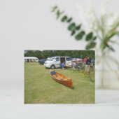 Henley on Thames, klassisches Kanu Postkarte (Stehend Vorderseite)