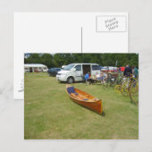 Henley on Thames, klassisches Kanu Postkarte (Vorne/Hinten)