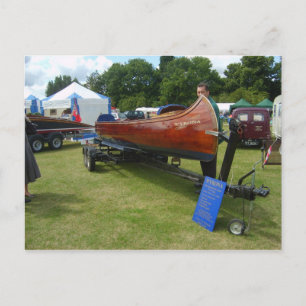 Henley on Thames, Traditionelles Kanu Postkarte