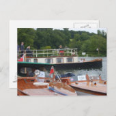 Henley on Thames, Traditionsboot Postkarte (Vorne/Hinten)