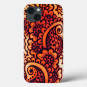 Henna Design Case-Mate iPhone Hülle (Rückseite)