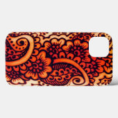 Henna Design Case-Mate iPhone Hülle (Rückseite (Horizontal))