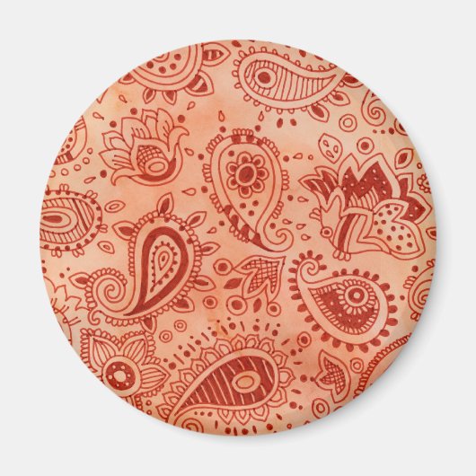 Henna Design Magnet (Vorne)