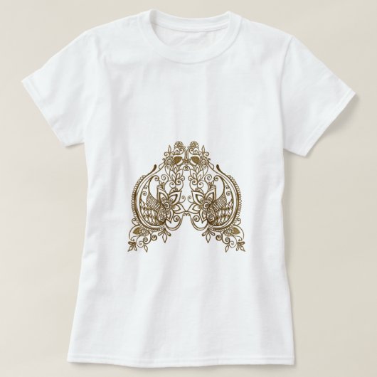 Henna Design T - Shirt (Design vorne)