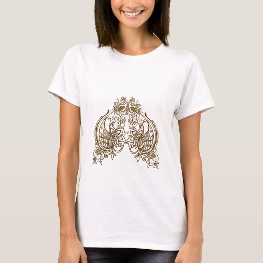 Henna Design T - Shirt (Vorderseite)