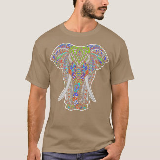 Henna Elephant T-Shirt