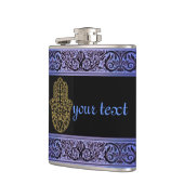 Henna hamsa hand Flask Flachmann (Links)