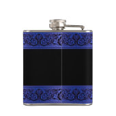 Henna hamsa hand Flask Flachmann (Rückseite)