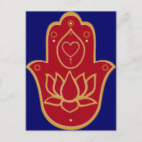 Henna Hamsa Lotus
