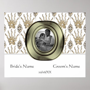 Henna Hand (Golden) (Hochzeit) Banner Poster