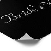 Henna Hand of Hamsa (Hochzeit) Poster (Ecke)