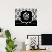 Henna Hand of Hamsa (Hochzeit) Poster (Heimbüro)
