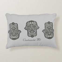 Henna Hand of Hamsa (Original) Zierkissen