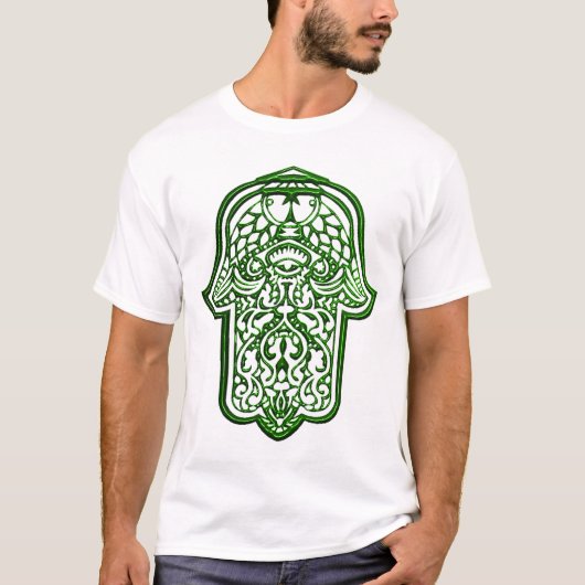 Henna Hand of Hamsa T-Shirt (Vorderseite)