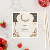 Henna Islam Nikah Arabic Walima Wedding Serviette (Beispiel)