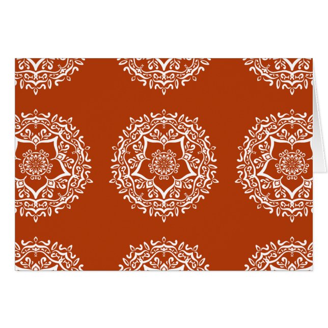 Henna Mandala (Vorderseite (Horizontal))