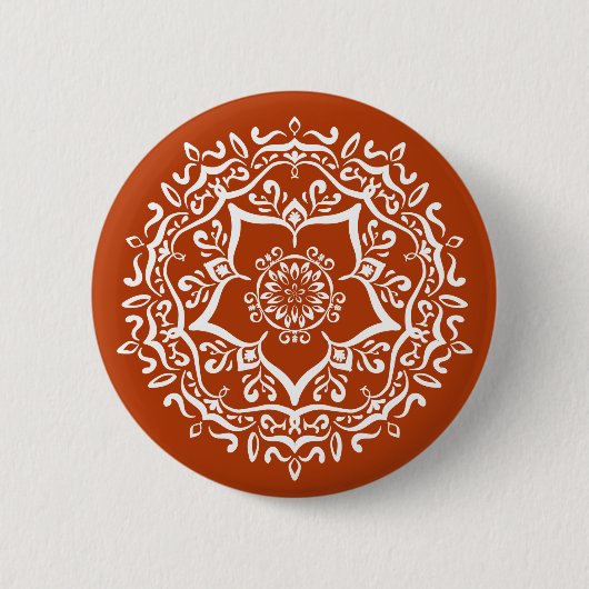 Henna Mandala Button (Vorderseite)