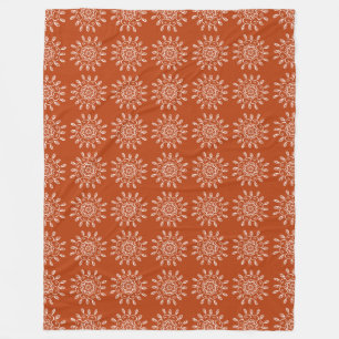 Henna Mandala Fleecedecke